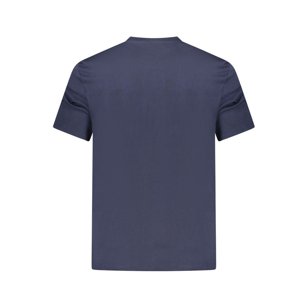 Calvin Klein Blue Cotton Men T-Shirt