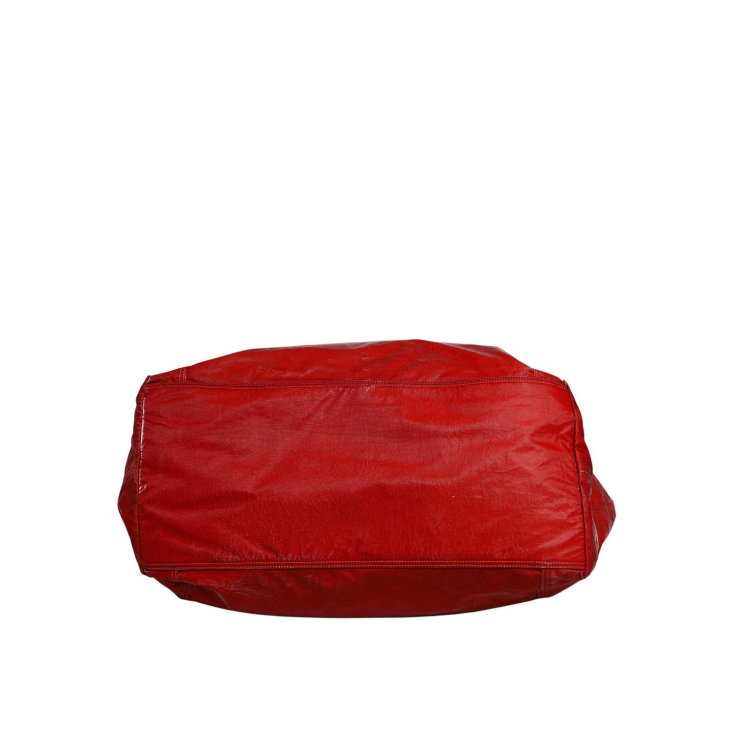 Dolce & Gabbana Red Nylon Hand Shoulder Duffel Travel Bag