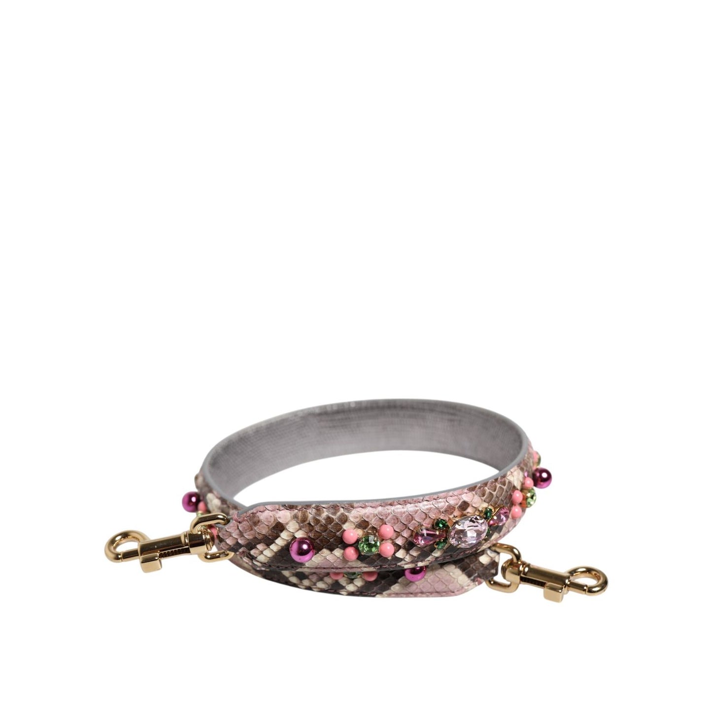 Dolce & Gabbana Multicolor Embellished Handbag Shoulder Strap