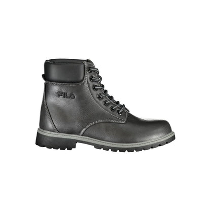 Fila Black Polyester Women Boot
