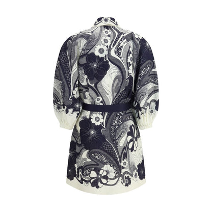 Alemais Multicolor Linen Casual Dress