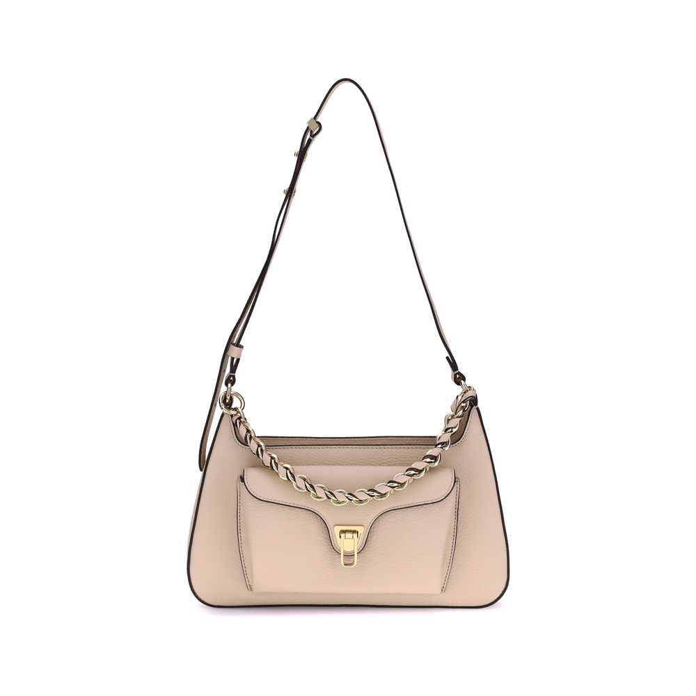 Front view with bag zipped and handles upright.