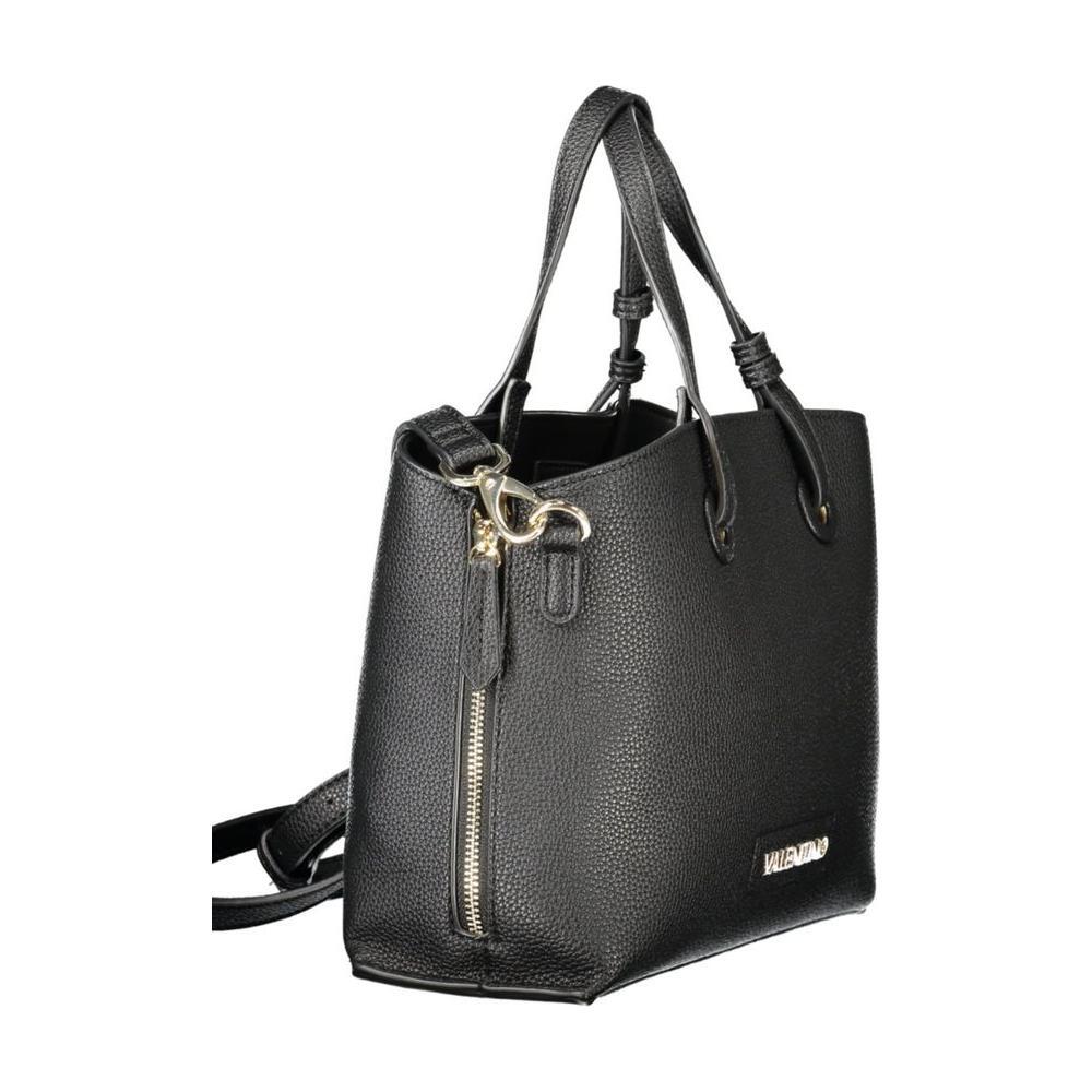 Mario Valentino Black Polyethylene Women Handbag