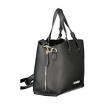 Mario Valentino Black Polyethylene Women Handbag