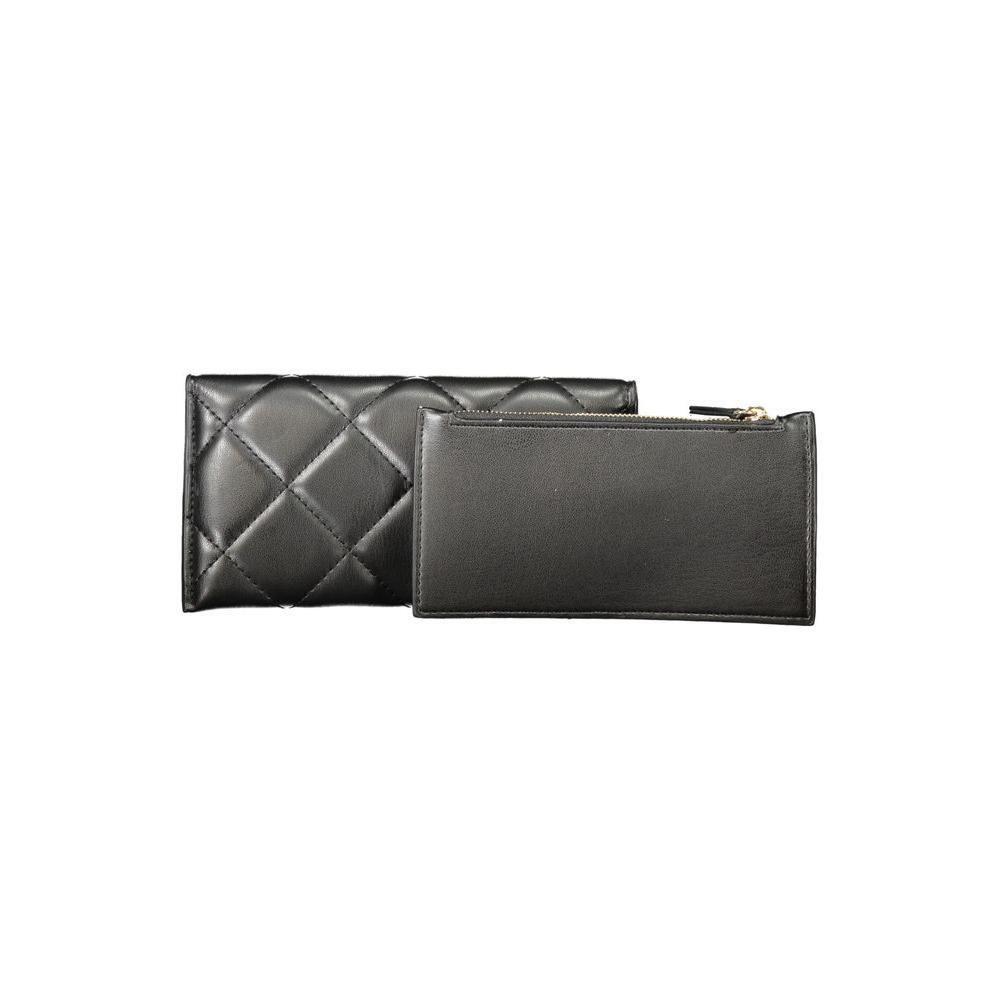 Mario Valentino Black Polyethylene Women Wallet