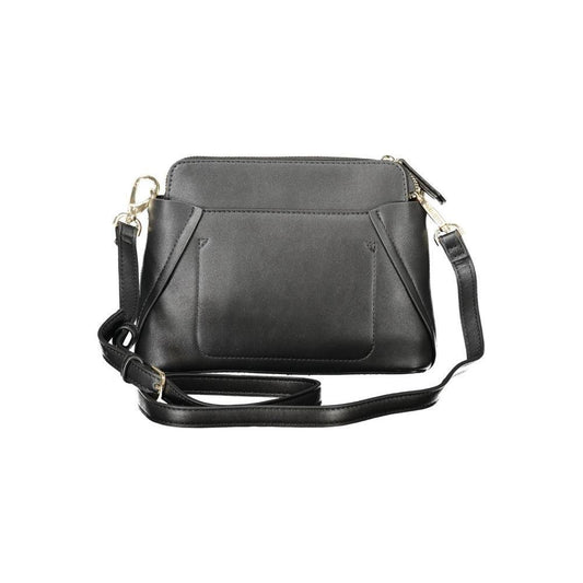 Mario Valentino Black Polyethylene Women Handbag