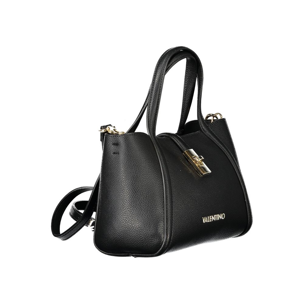 Mario Valentino Black Polyethylene Women Handbag