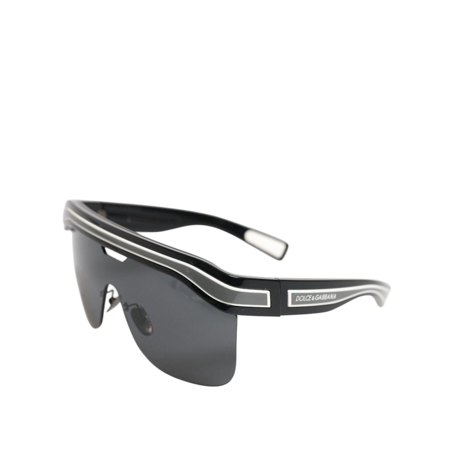 Dolce & Gabbana Black White Street Sporty DG6162 Men Eyewear Sunglasses