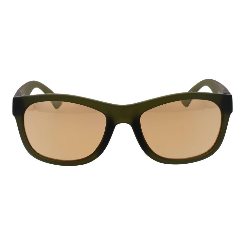 Serengeti Green Plastic Sunglasses