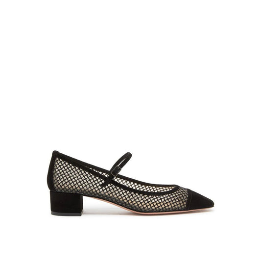 Aquazzura Black Calfskin Pumps