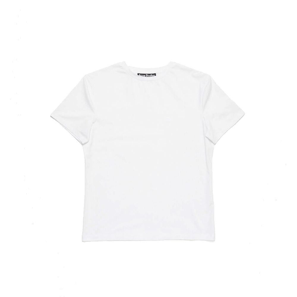 Acne Studios White Cotton T-Shirt