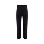 Salvatore Ferragamo Cotton And Silk Pants