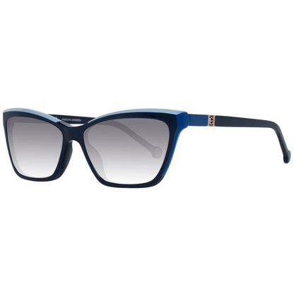 Carolina Herrera Blue Plastic Sunglasses