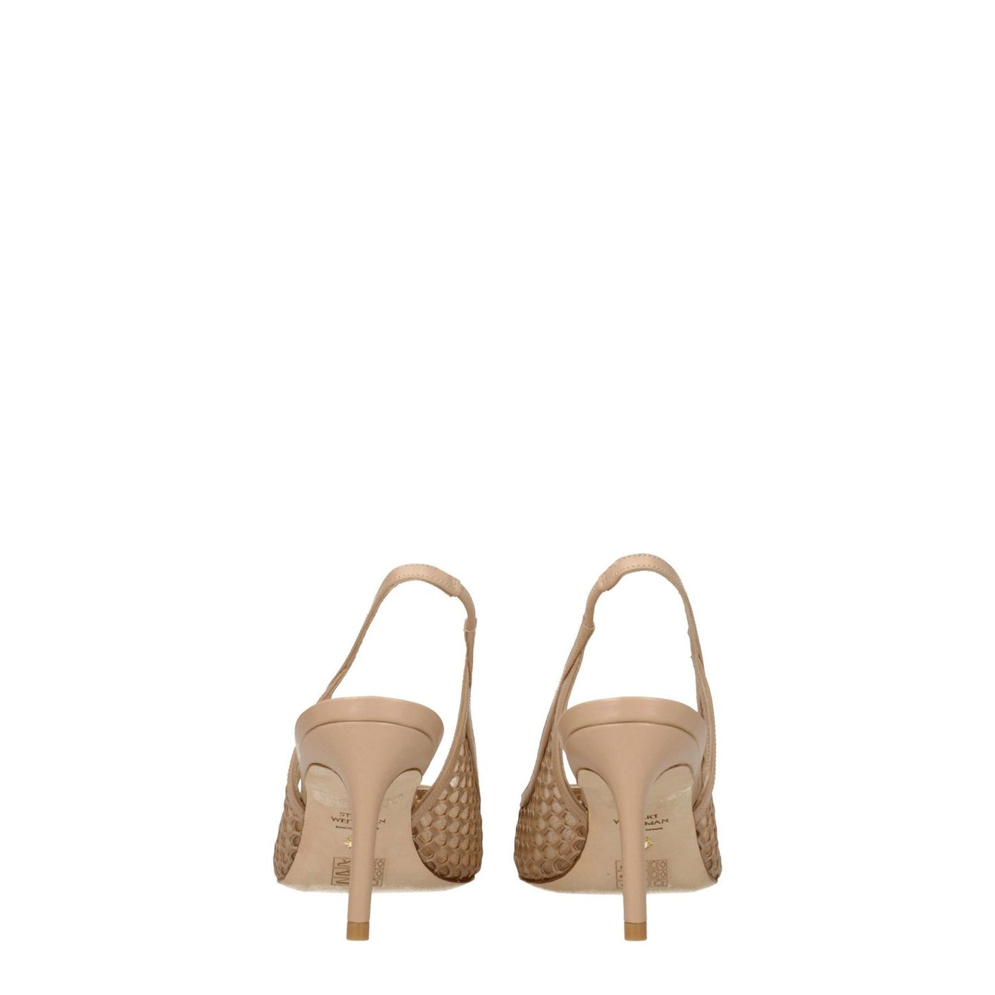 Stuart Weitzman Beige Leather High Heel Pumps