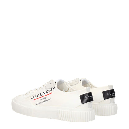 Givenchy Beige Fabric Low Top Sneakers with logos, sporty glam style, suede material, rubber sole, round toe, lace-up closure, low flat heel.
