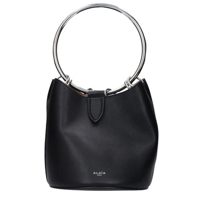 Alaïa Black Leather Handbag