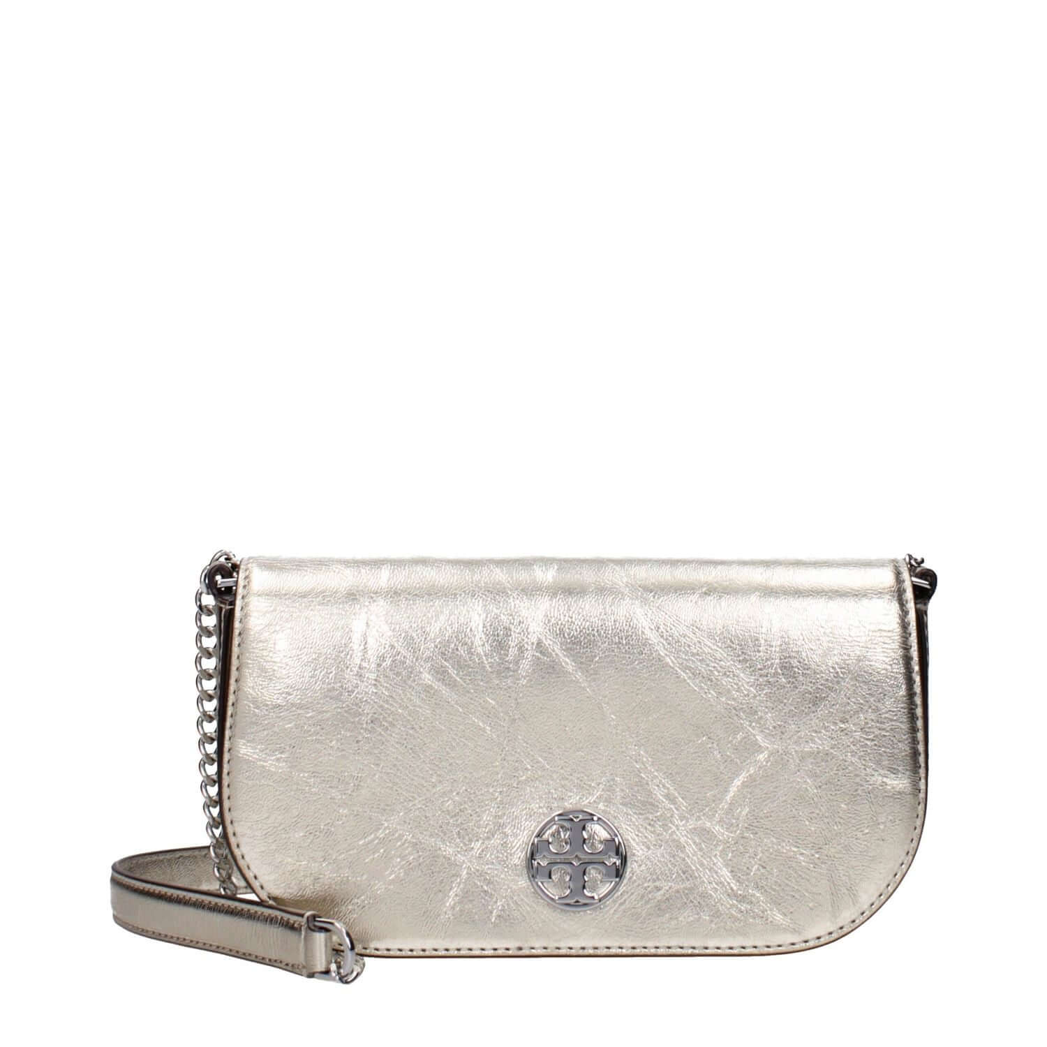 Tory Burch Gold Leather Crossbody Bag
