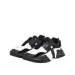 Dolce & Gabbana White Black Logo Airmaster Sneakers Shoes