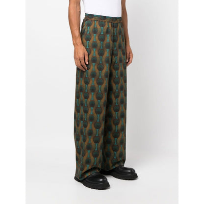 OZWALD BOATENG Trousers Orange