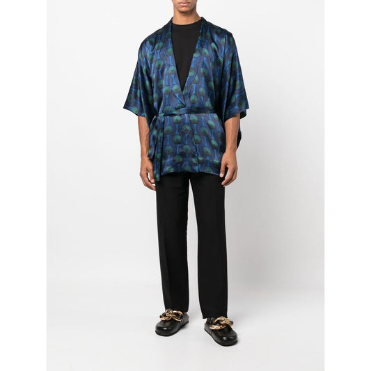 OZWALD BOATENG Dresses Blue Trousers