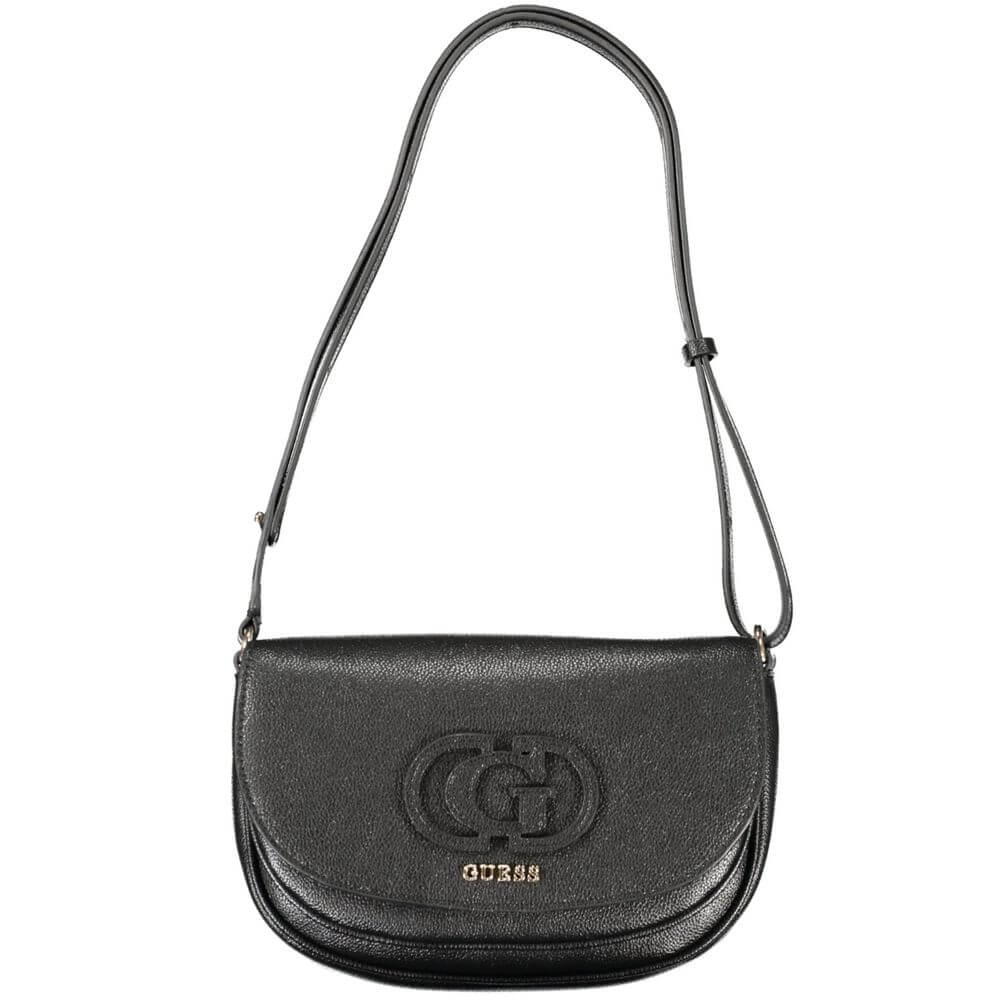 Guess Jeans Black Polyethylene Handbag