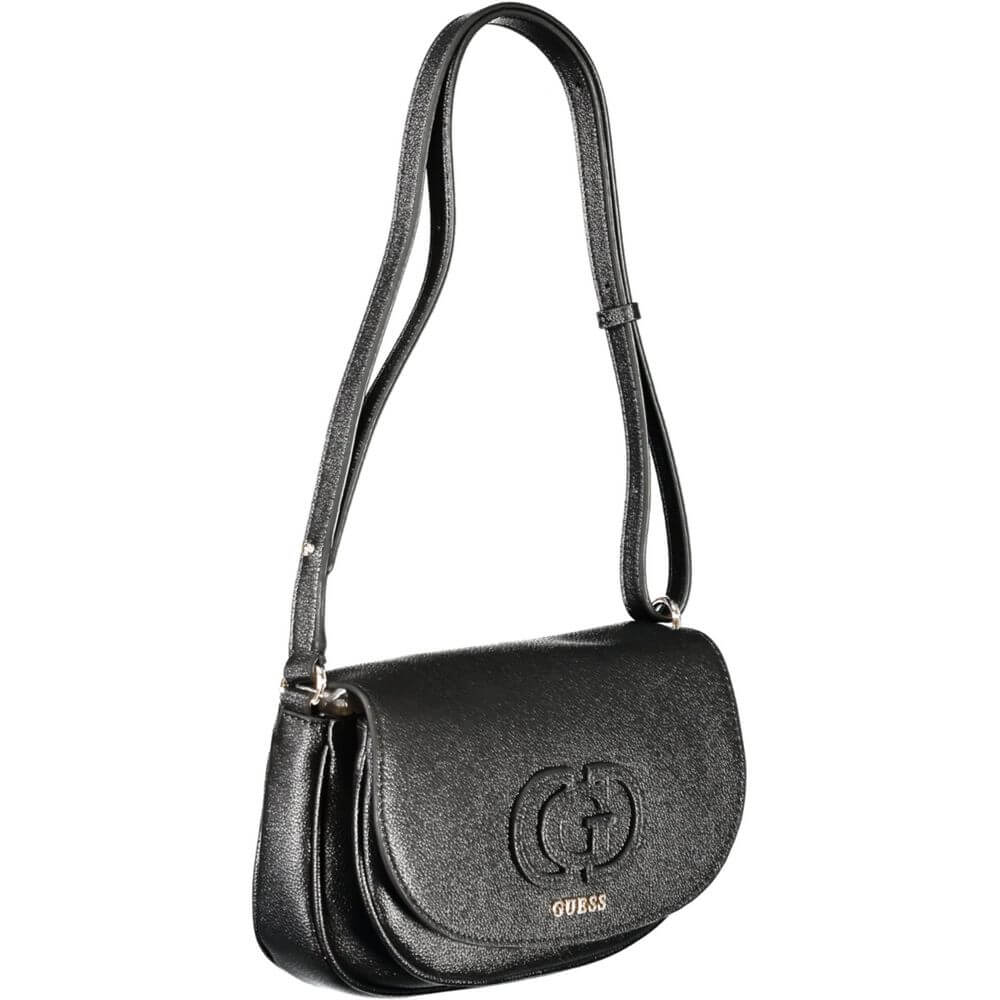 Guess Jeans Black Polyethylene Handbag