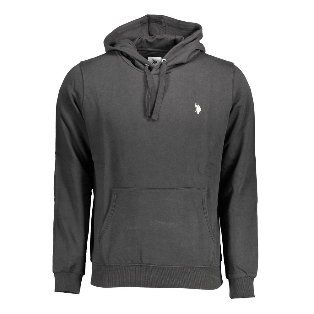 U.S. POLO ASSN. Black Cotton Sweatshirt