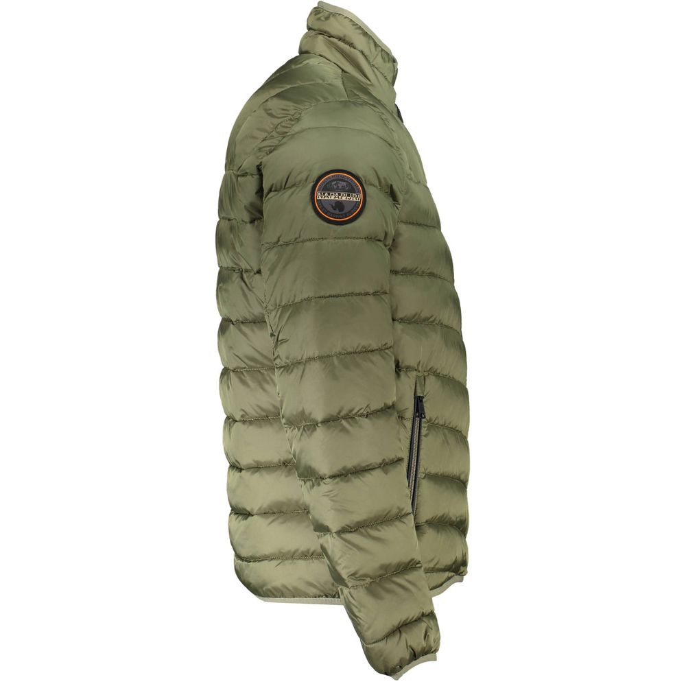 Napapijri "Verde Polyamide Men's Jacket" 1728,67403481248,Clothing,Full-Length Jackets - Jackets & Coats - Clothing,Green,Jackets & Coats - Clothing,Men,Napapijri,New with tags,S