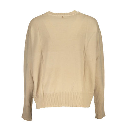 Patrizia Pepe Beige Tessuto Women Sweater