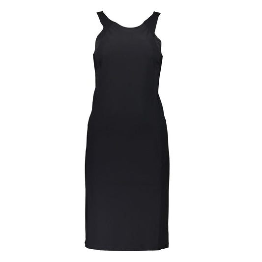 Patrizia Pepe Black Elastane Casual Dress