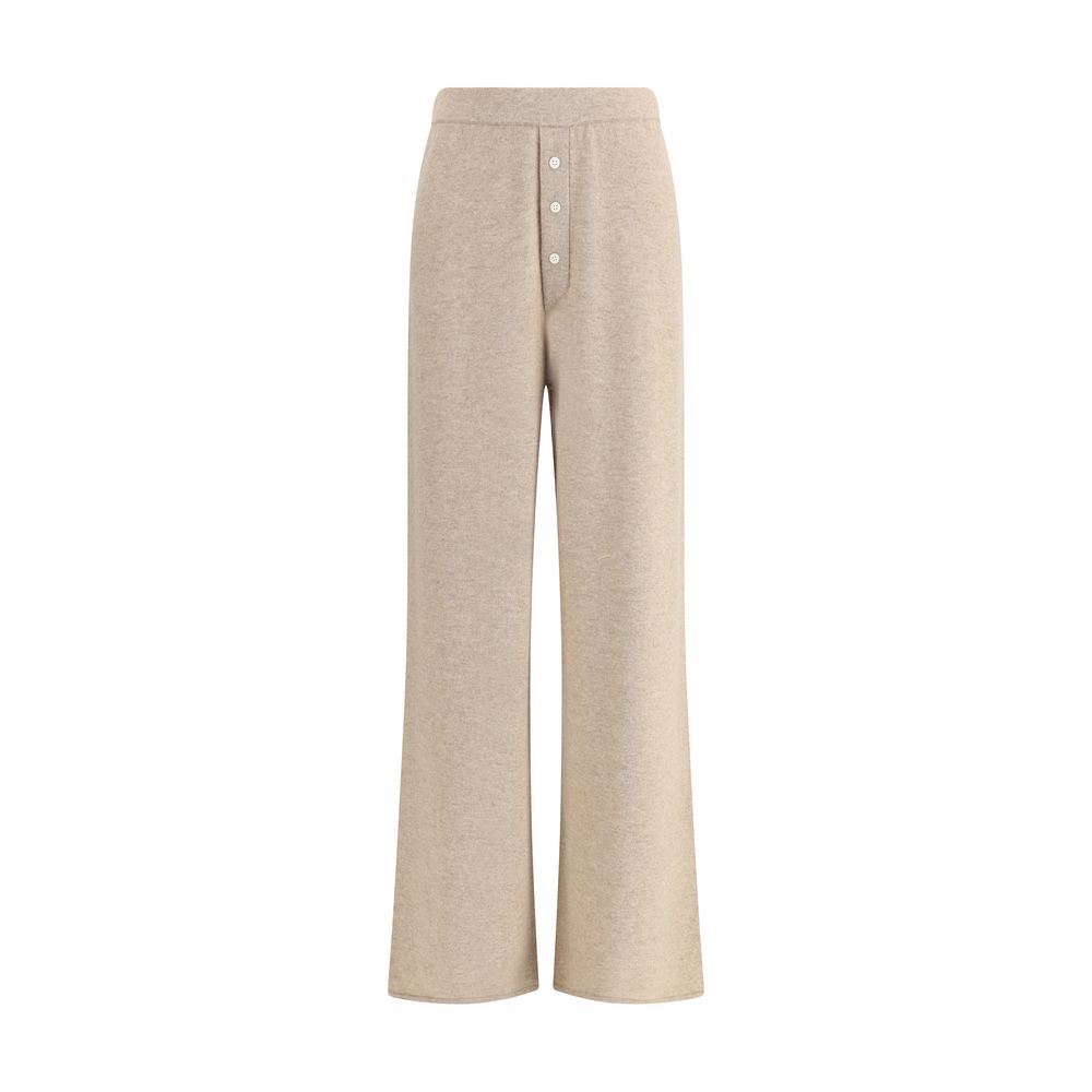 Guest in Residence Beige Cashmere Casual Pants