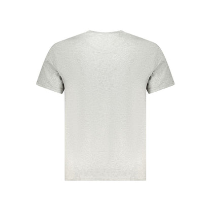 Tommy Hilfiger Grigio Cotton Men T-Shirt