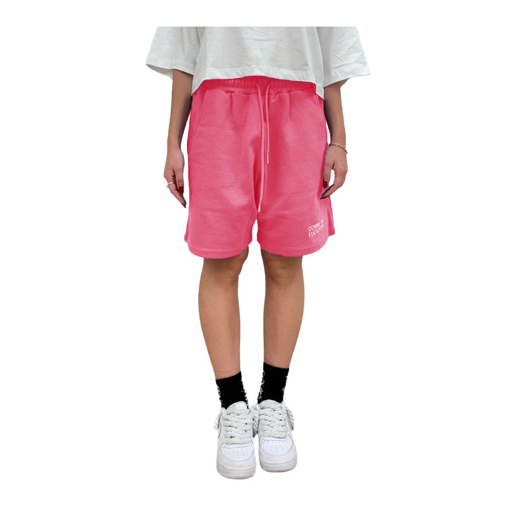 Comme Des Fuckdown Fuchsia Cotton Short