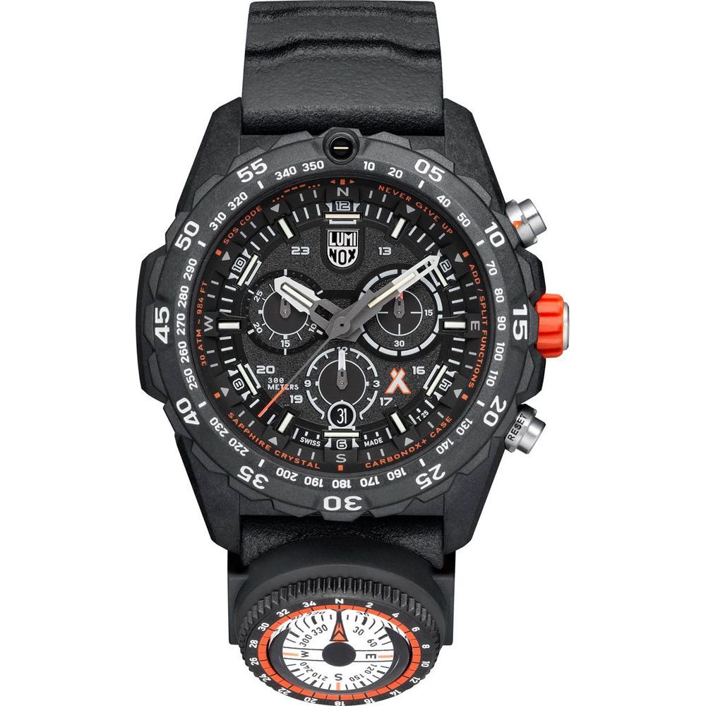 Luminox Black Rubber Sport Watch
