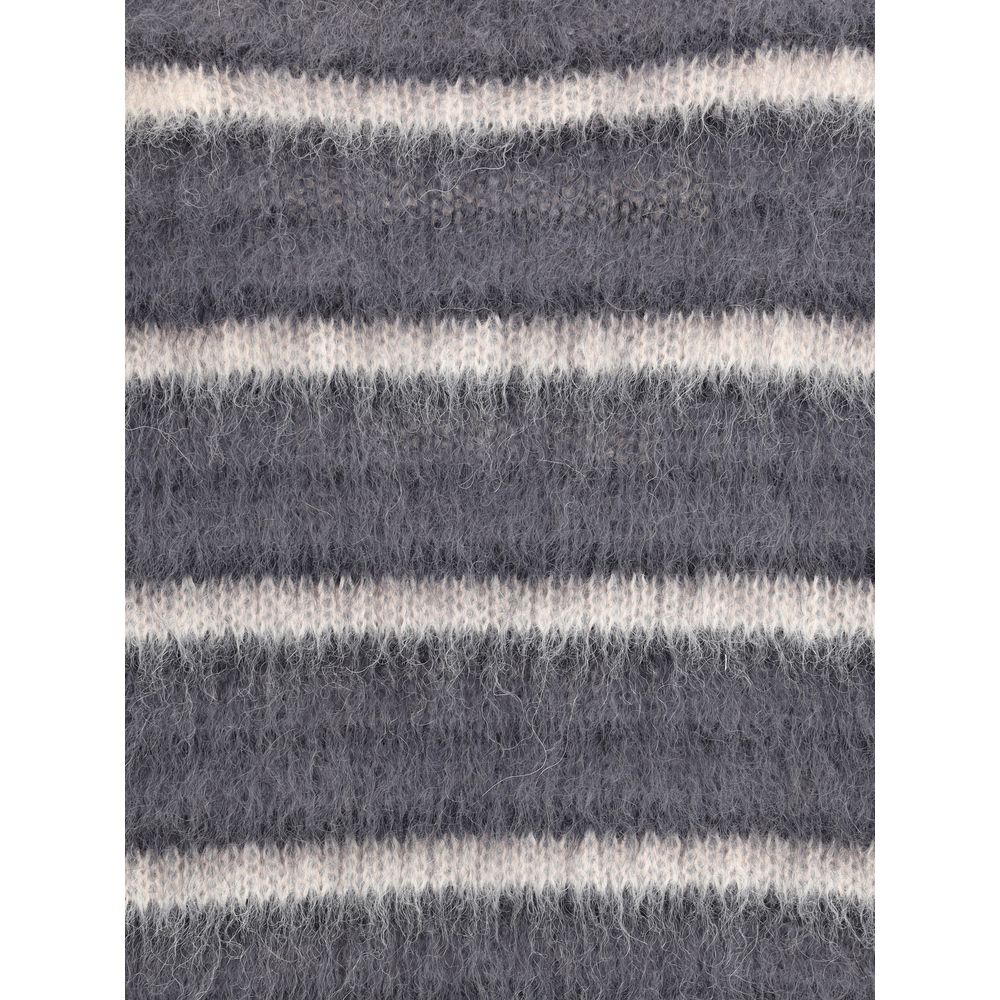 Marni Gray Mohair Sweatshirt
