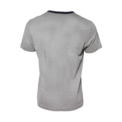 Dolce & Gabbana Gray DG Graphic Print Cotton Crewneck T-shirt