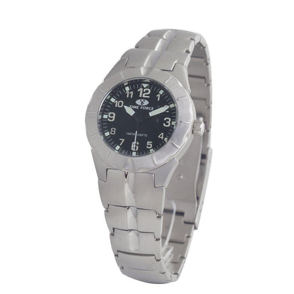 Time Force Silver Stainless Steel Dress Watch