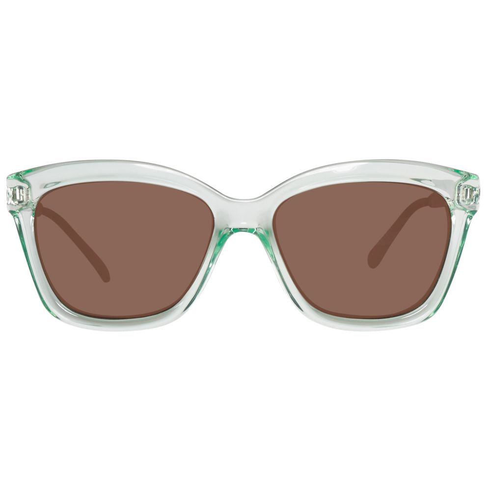 Benetton Green Resin Sunglasses