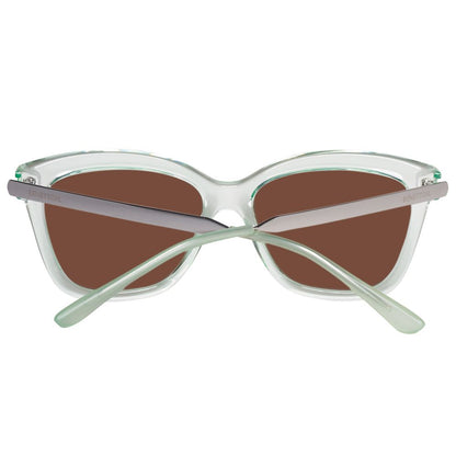 Benetton Green Resin Sunglasses