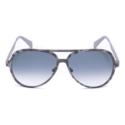Italia Independent Gray Metal Sunglasses