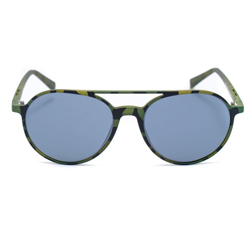 Italia Independent Green Acetate Sunglasses