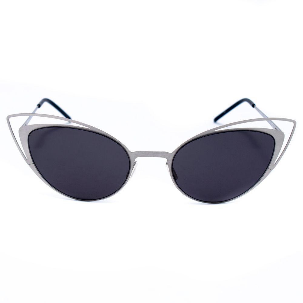 Italia Independent Silver Metal Sunglasses