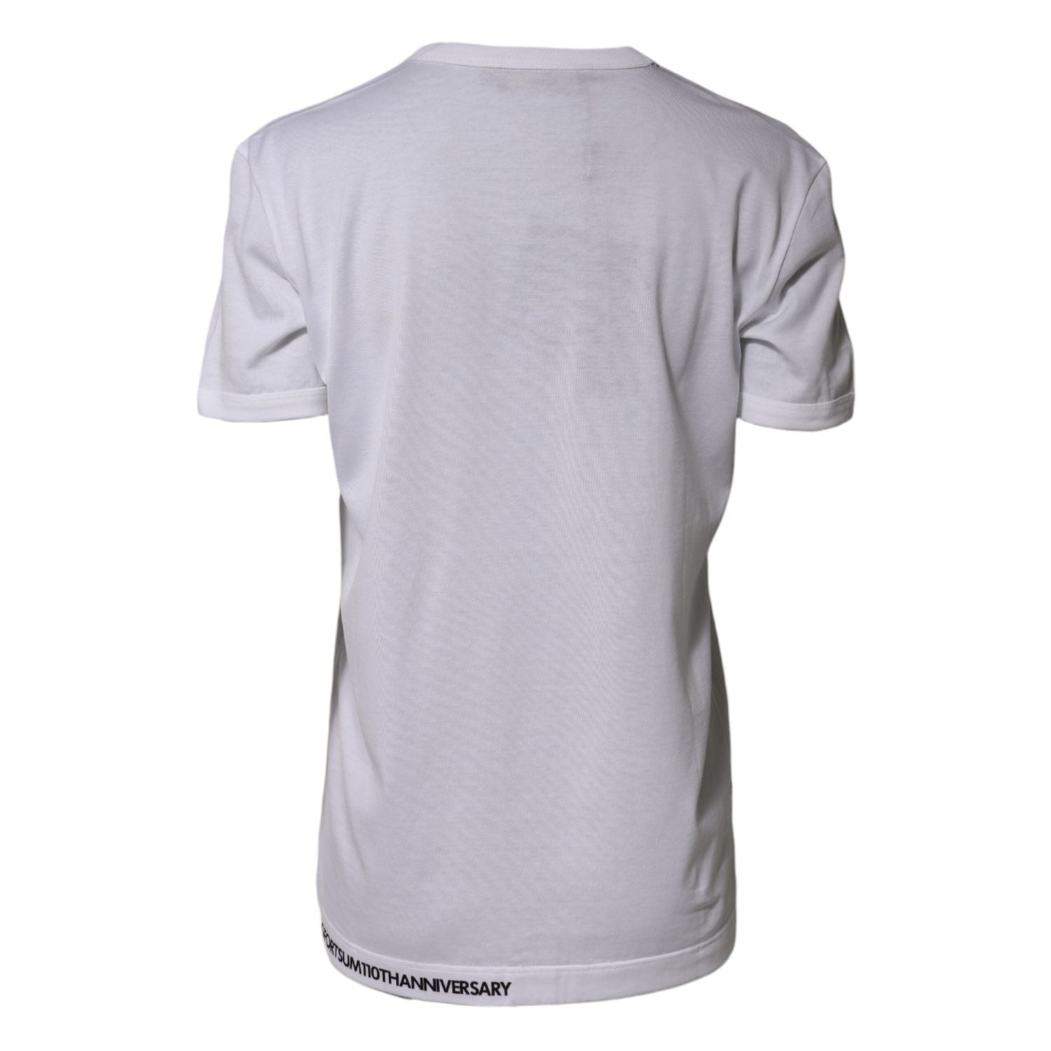 Dolce & Gabbana White DG Loves Moscow Crew Neck T-shirt