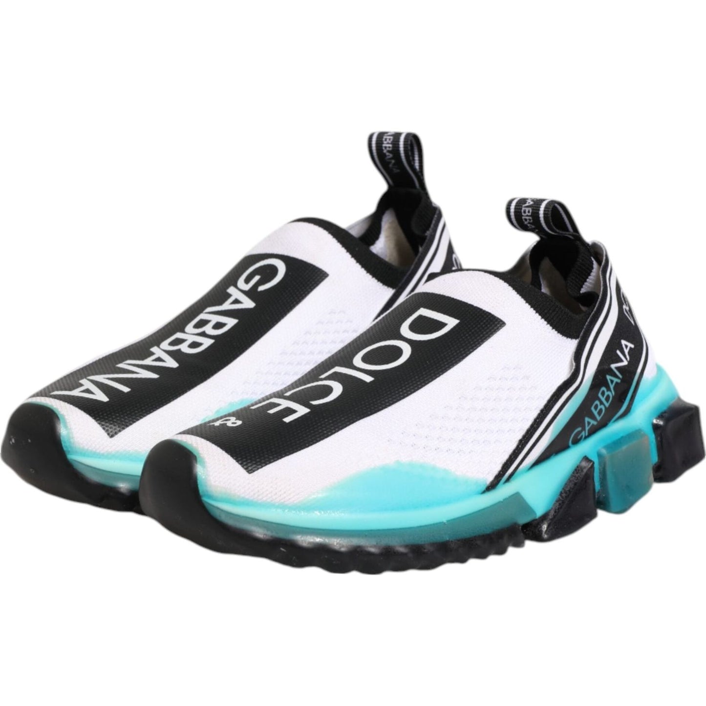 Dolce & Gabbana White Sorrento Slip On Low Top Sneakers Shoes