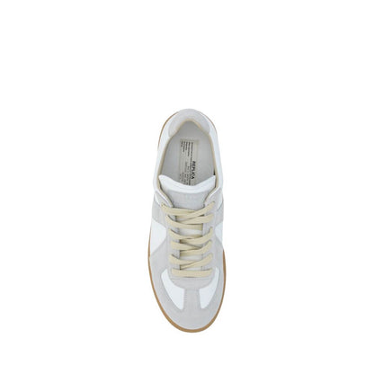 Margiela White Rubber Low Top Sneakers