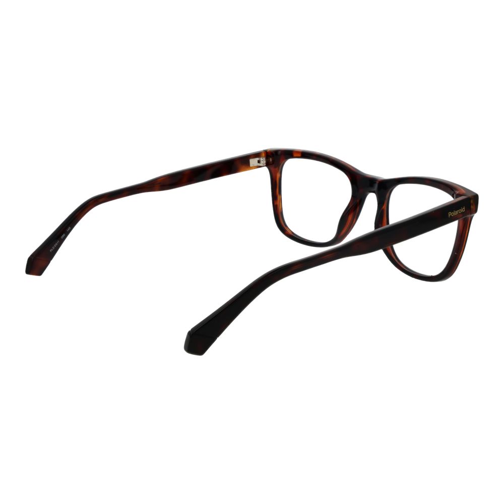 Polaroid Brown Polyester Glasses (Frames)