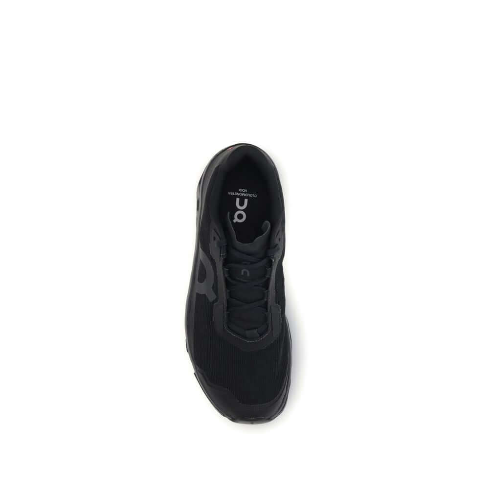 ON Black Recycled Polyester Athletic Sneakers