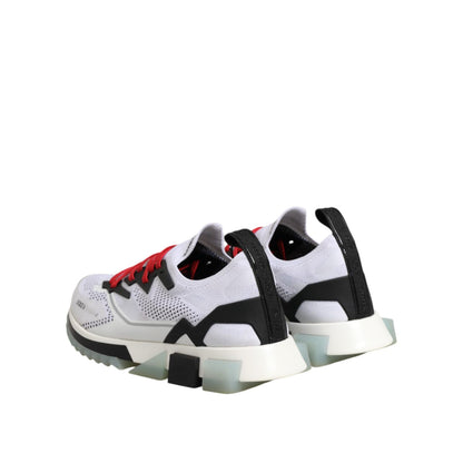 Dolce & Gabbana White SORRENTO Sport Stretch Sneakers Shoes