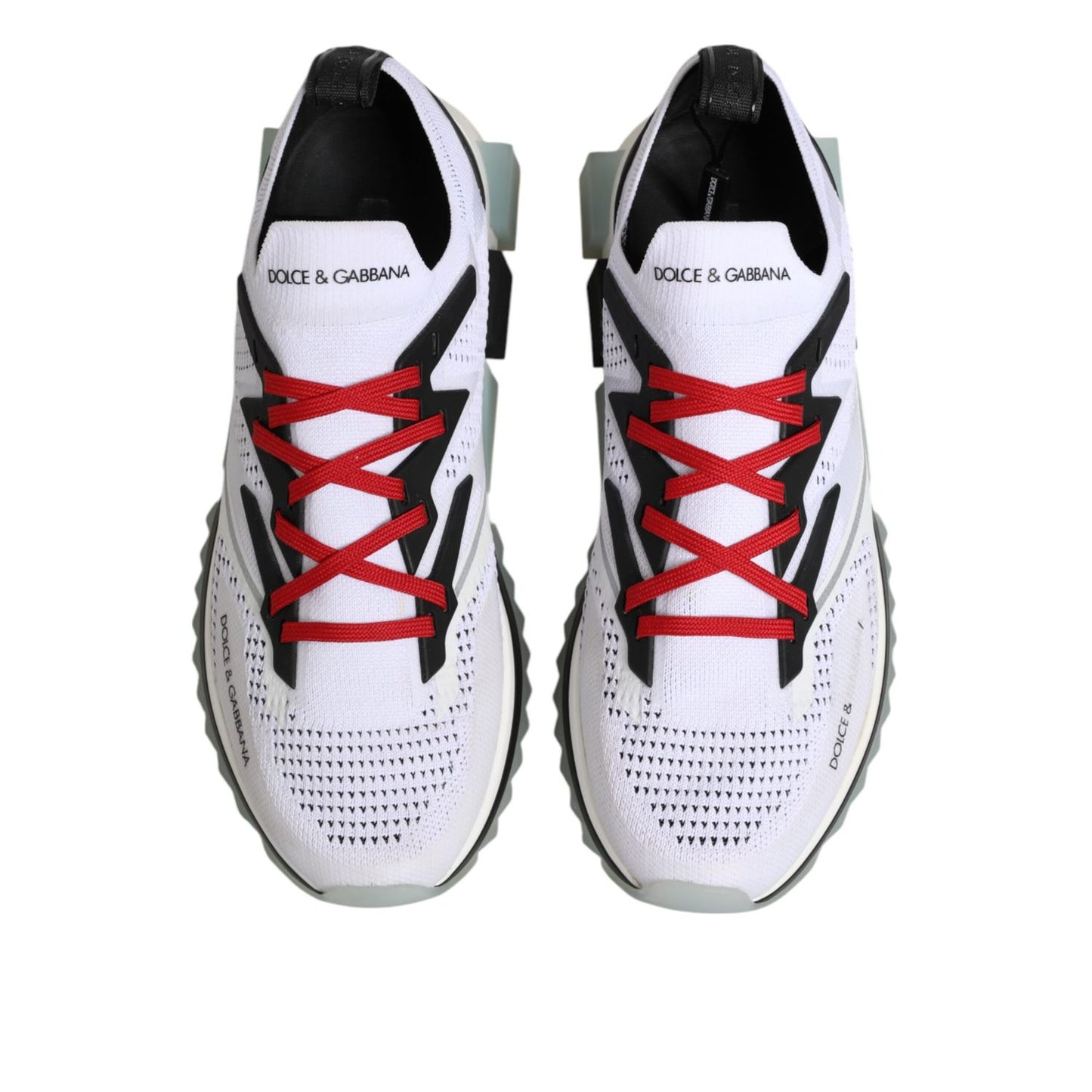 Dolce & Gabbana White SORRENTO Sport Stretch Sneakers Shoes