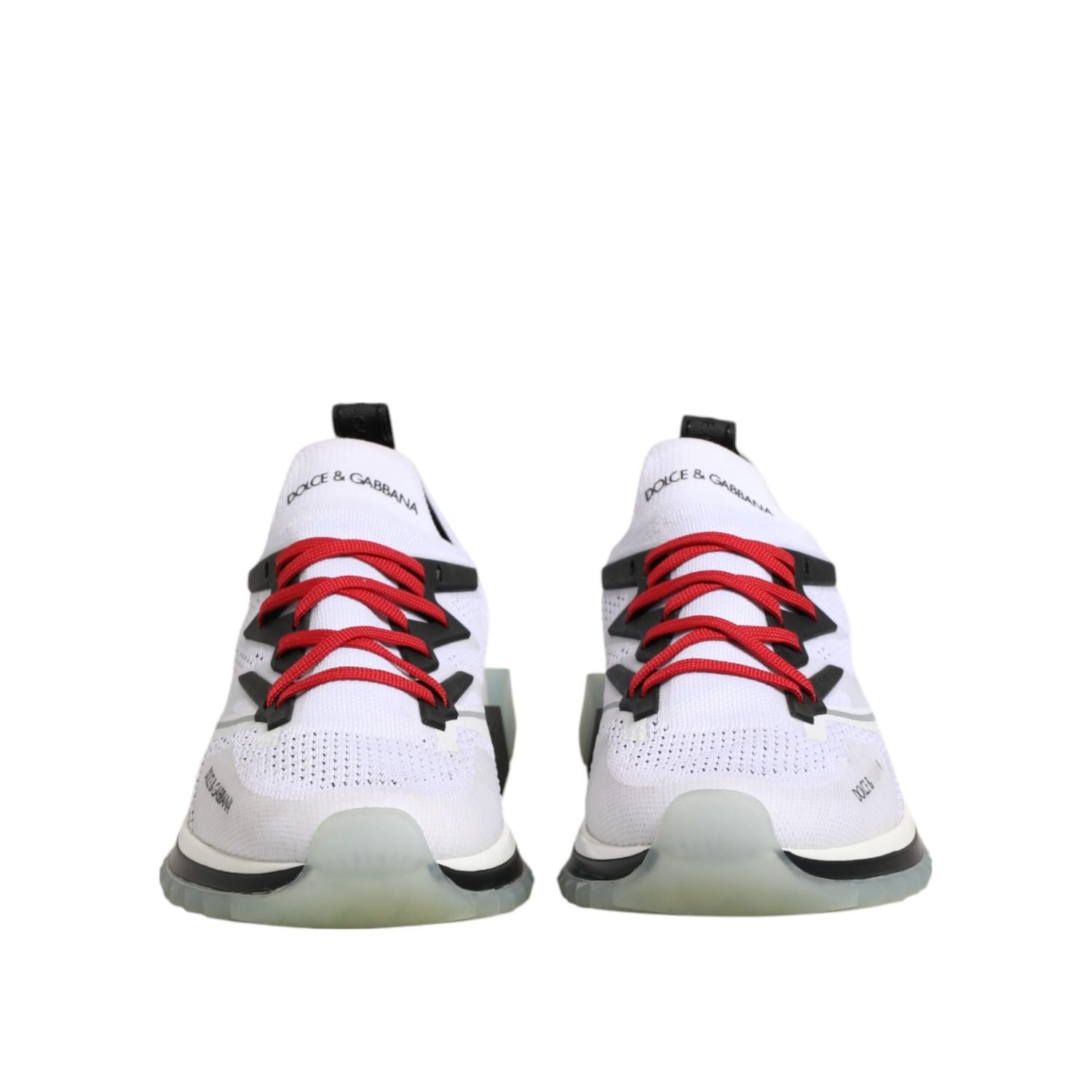 Dolce & Gabbana White SORRENTO Sport Stretch Sneakers Shoes